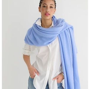 Jcrew 100% Cashmere Oversized Wrap